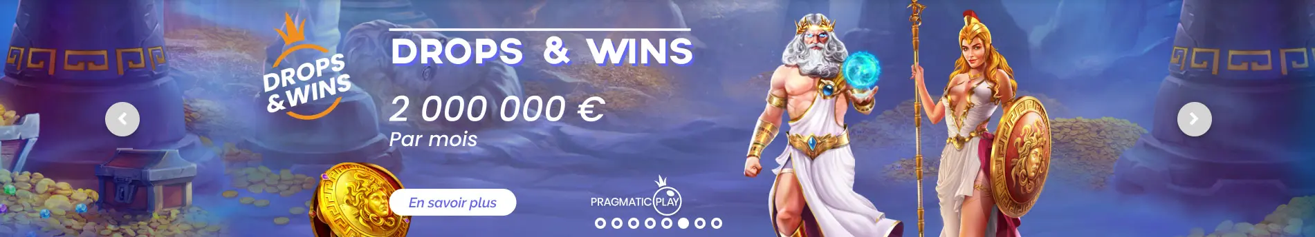 Drop and Wins WAZAMBA CASINO